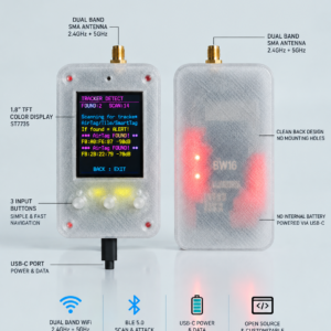 GHOST-5 — Dual-Band Pentesting Development Kit